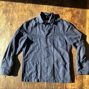 Wallace & Barnes linen chore coat - M